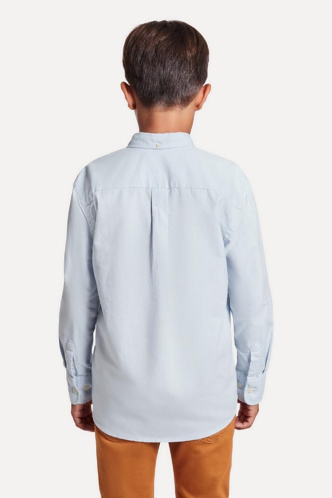 Camisa Infantil Cont Ml Oxford Reserva Mini - 8