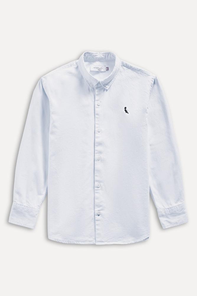Camisa Infantil Cont Ml Oxford Reserva Mini - 10