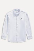 Camisa Infantil Cont Ml Oxford Reserva Mini - 10