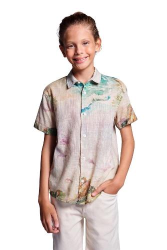 Camisa Manga Curta Fullprint Arpex Reserva Mini