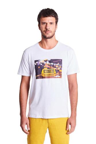 Camiseta Estampada Sextou Taxi Reserva
