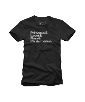 Camiseta Pai De Princesa Reserva - 1