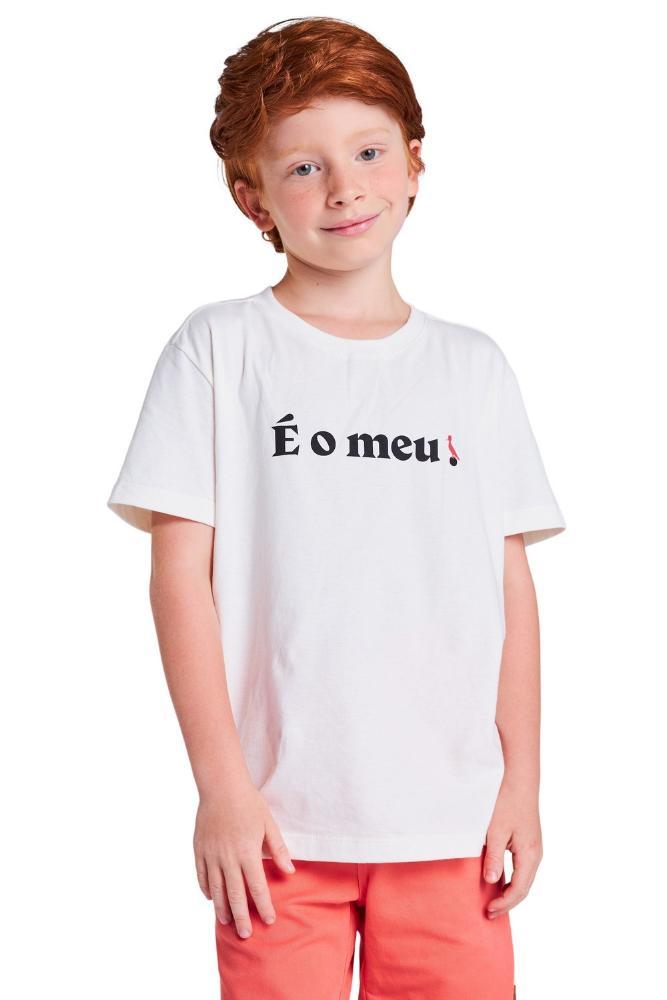 Camiseta Estampada E O Meu Reserva Mini - 1