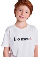 Camiseta Estampada E O Meu Reserva Mini - 3
