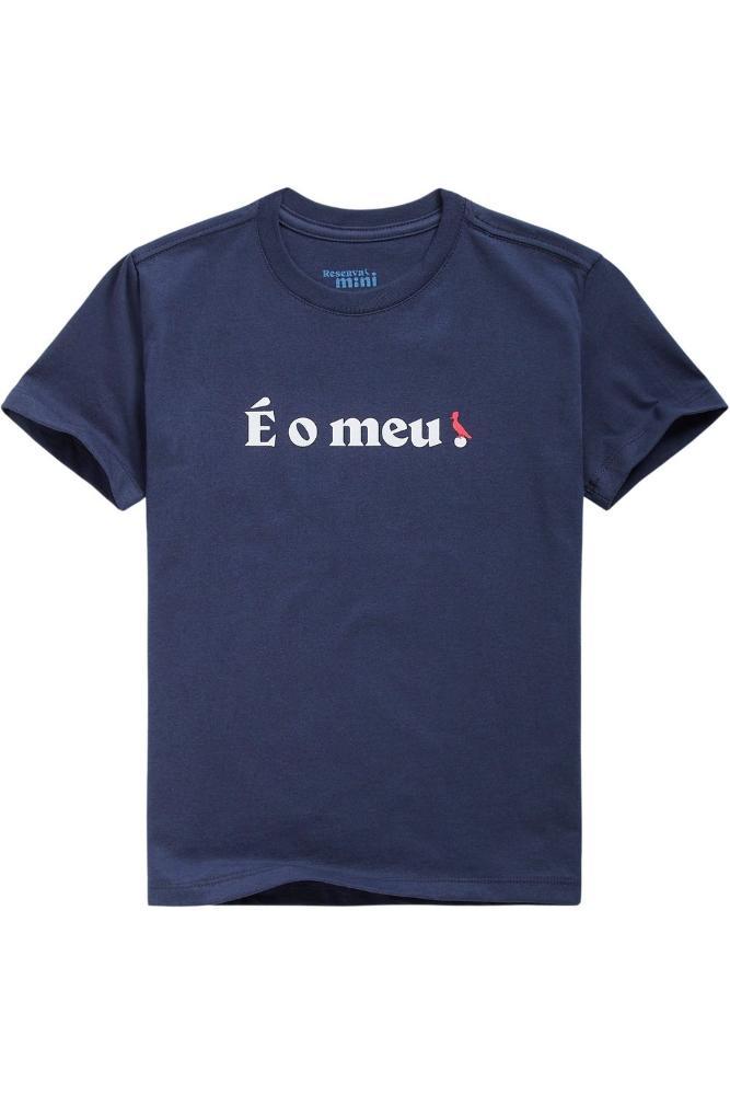 Camiseta Estampada E O Meu Reserva Mini - 6