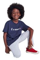 Camiseta Estampada E O Meu Reserva Mini - 5