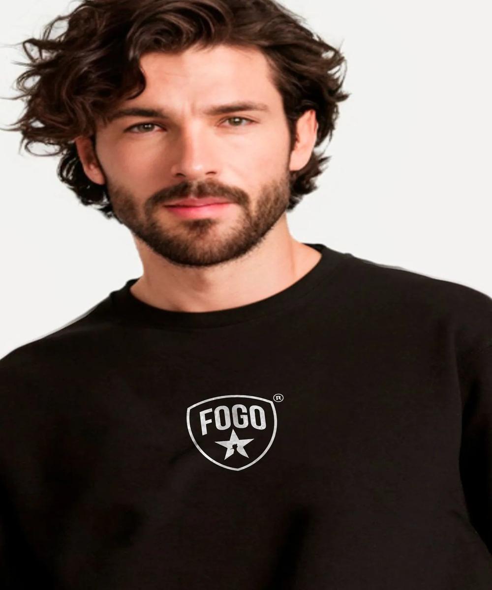 Moletom Est Botafogo Fogo Pica Pau Reserva - 1