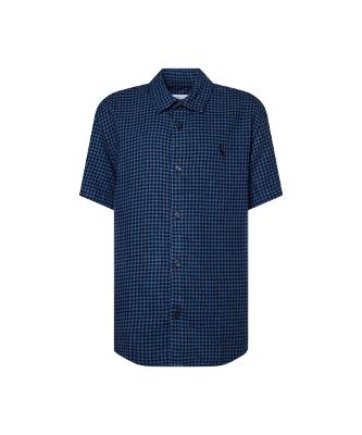 Camisa Manga Curta Xadrez Justin Reserva Mini