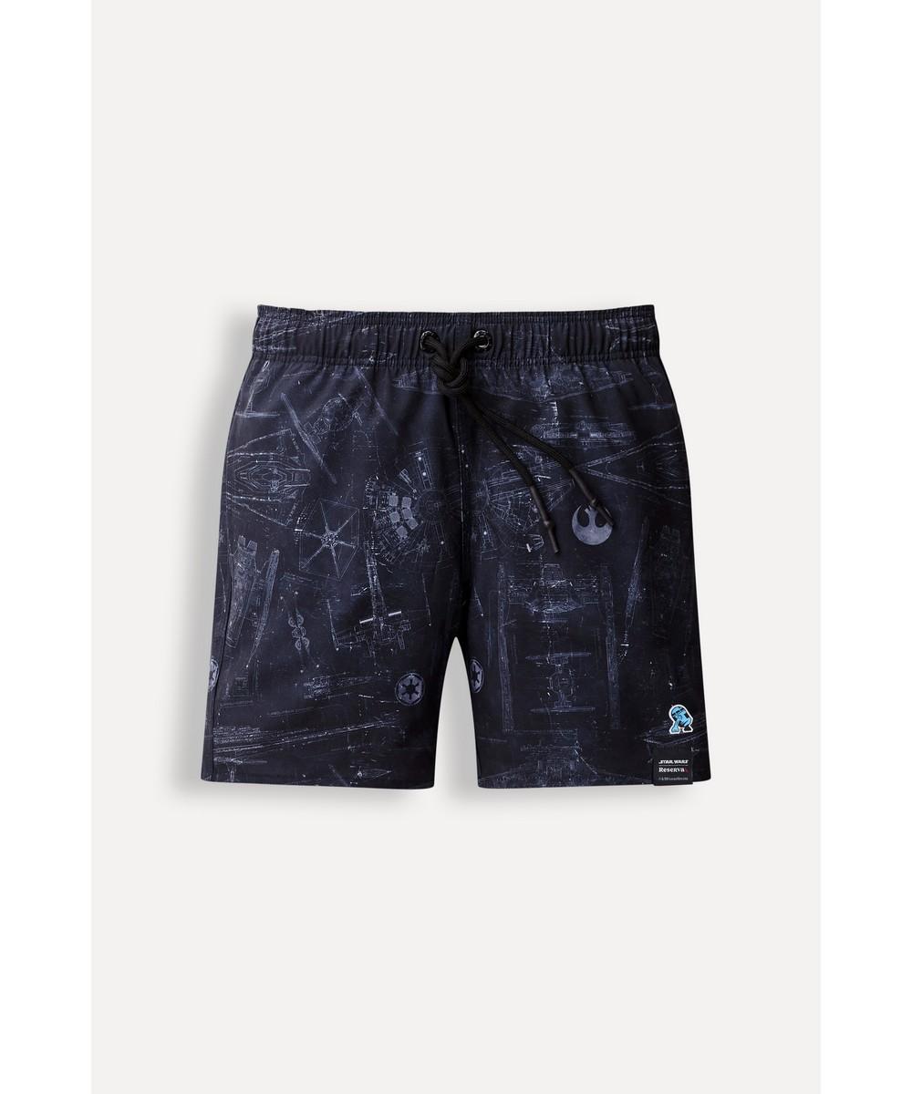 Short Praia Estampado Tp Naves Reserva Mini - 4