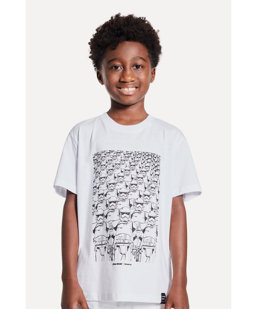 Camiseta Estampada Exercito Stormtrooper Reserva Mini - 2