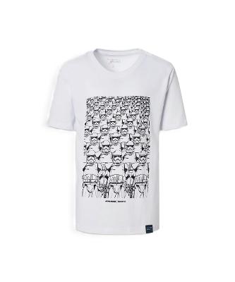 Camiseta Estampada Exercito Stormtrooper Reserva Mini