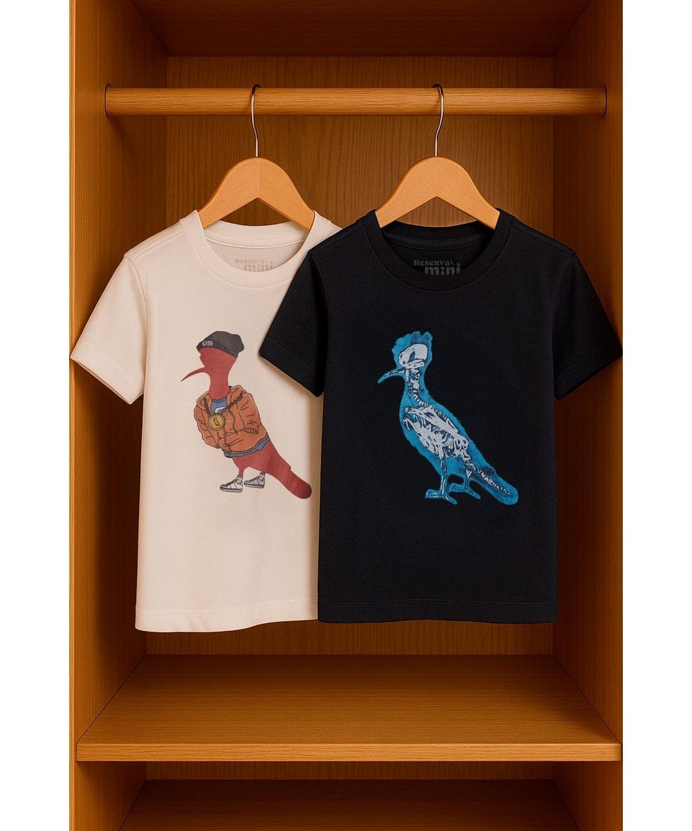 Kit 2 Camisetas Raio X E Music Reserva Mini - 3