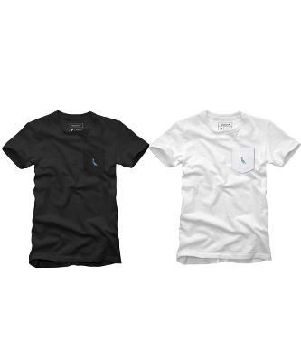 Kit 2 Camisetas Bolso Cb Pica-Pau Xadrez Reserva