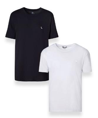 Kit 2 Camisetas Suspiro Bordado Reserva