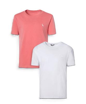 Kit 2 Camisetas Suspiro Stoned Bordado Reserva