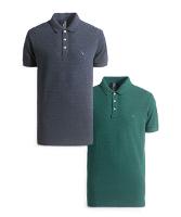 Kit 2 Polos Manga Curta Piquet Enxuto Reserva - 1