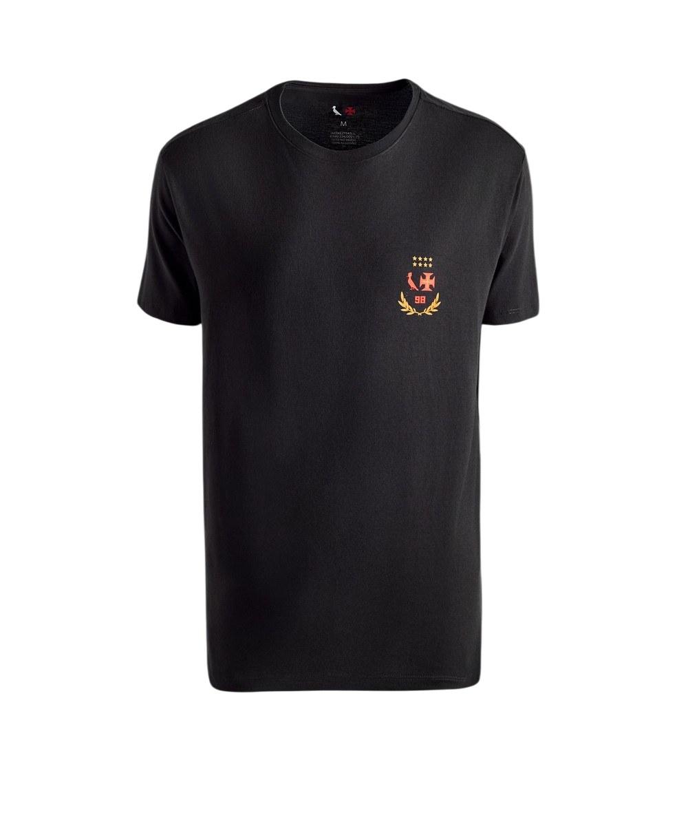 Camiseta Estampada Escudo Cruz Malta Reserva - 4