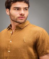 Camisa Manga Curta Linho Reserva - 2