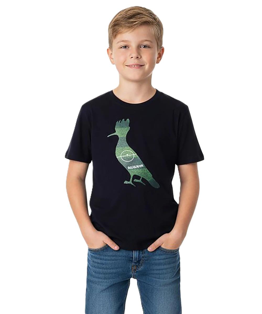 Camiseta Manga Curta Pica Pau Campo Futebol Reserva Mini - 1