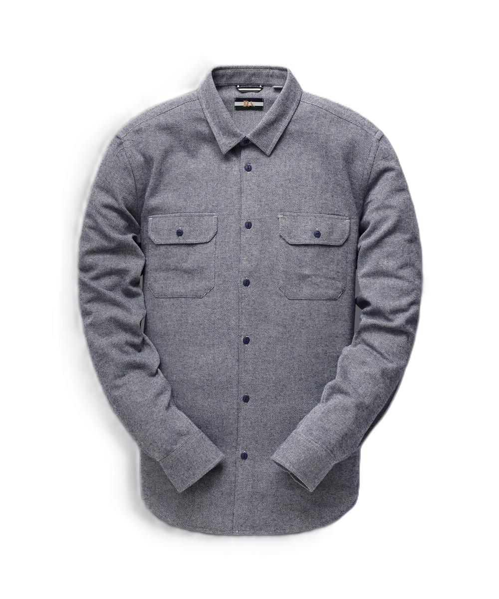 Camisa Manga Longa Flanela Twill Reserva - 4