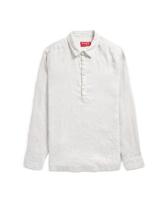 Bata Manga Longa Cambraia Puro Linho Reserva