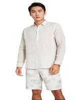 Bata Manga Longa Cambraia Puro Linho Reserva - 4