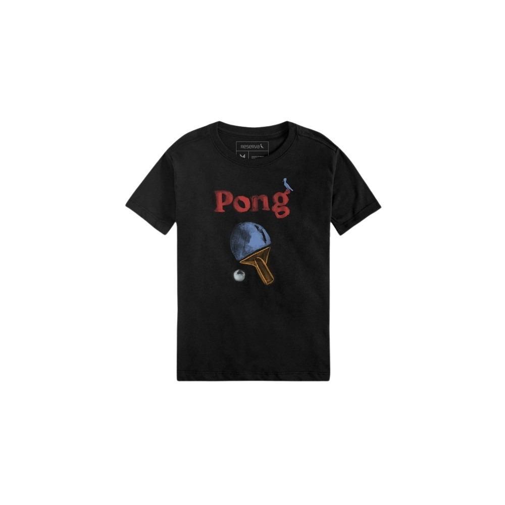 Camiseta Estampada Pong Mini Reserva Mini - 1