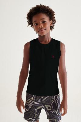 Regata Brasa Pica Pau Bordado Reserva Mini