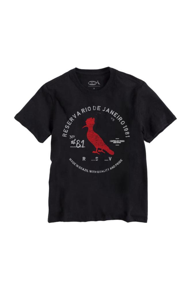 Camiseta Infantil Carimbo Gaze Conforto Reserva Mini - 1