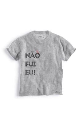Camiseta Infantil Não Fui Eu Conforto Reserva Mini