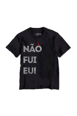 Camiseta Infantil Não Fui Eu Conforto Reserva Mini