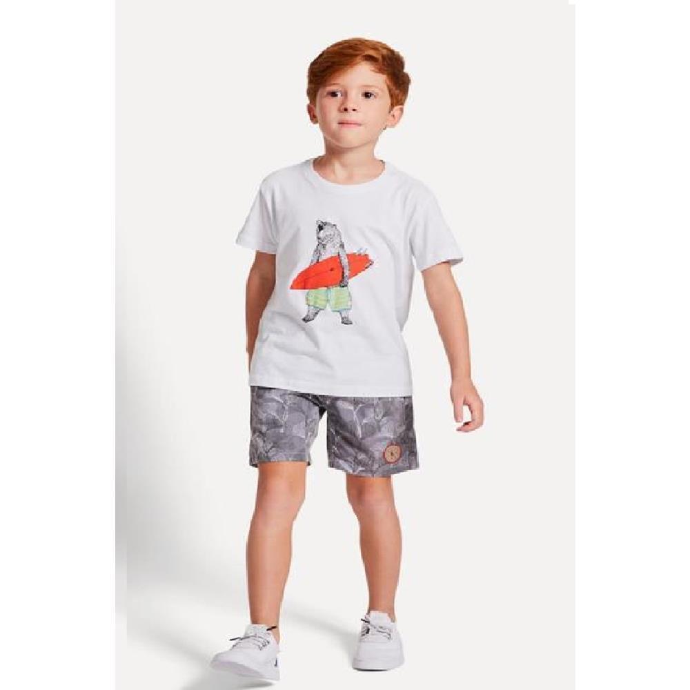Camiseta Infantil Surf Bear Conforto Mini Reserva Mini - 3