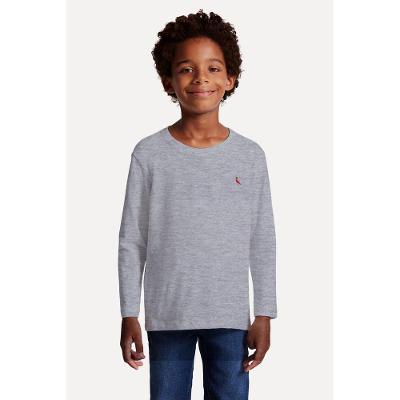 Camiseta Ml Pica Pau Bordado Brasa Mini Reserva Mini