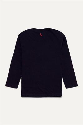 Camiseta Ml Pica Pau Bordado Brasa Mini Reserva Mini