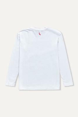 Camiseta Ml Pica Pau Bordado Brasa Mini Reserva Mini