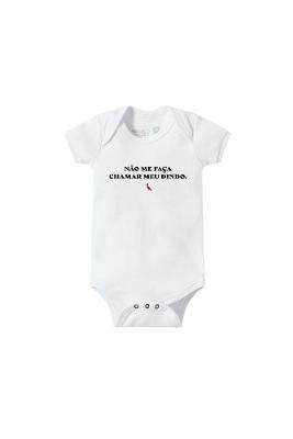 Macaquinho Body Bb Estampa Chamar Dindo Reserva Mini