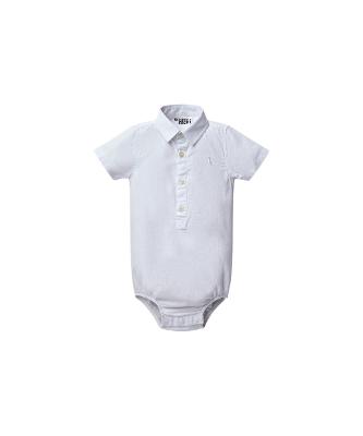 Camisa Bb Macaquinho Oxford Manga Curta Reserva Mini