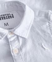 Camisa Bb Macaquinho Oxford Manga Curta Reserva Mini - 2