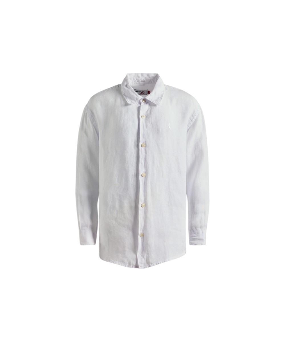 Camisa Linho Puro Manga Longa Reserva Mini - 1