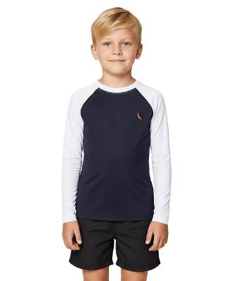 Camiseta Uv Manga Longa Bicolor Reserva Mini