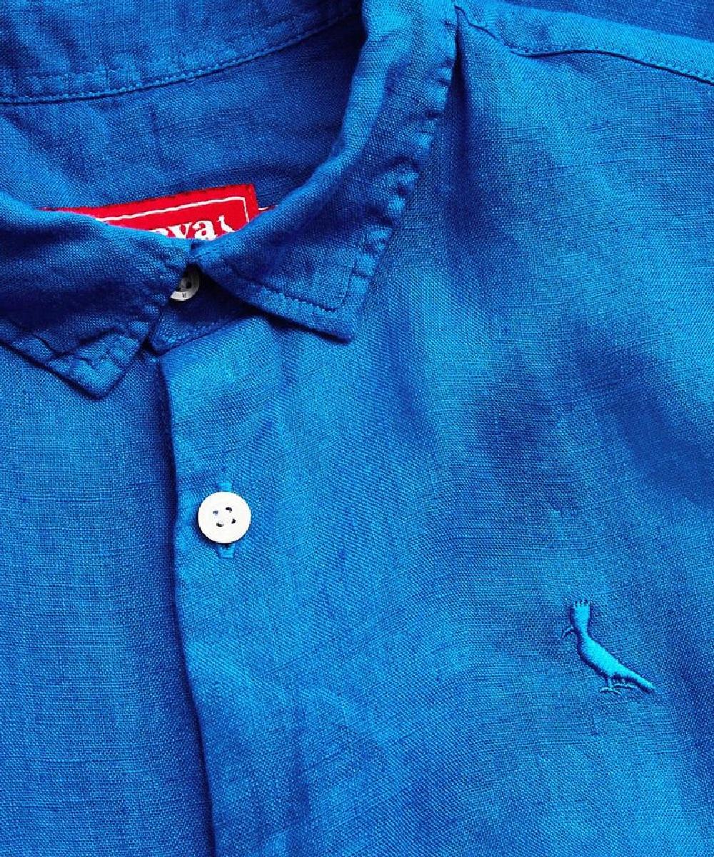 Camisa Manga Curta Tp Linho Tinturado Reserva Mini - 2