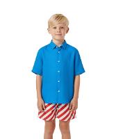 Camisa Manga Curta Tp Linho Tinturado Reserva Mini - 1