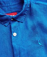 Camisa Manga Curta Tp Linho Tinturado Reserva Mini - 2