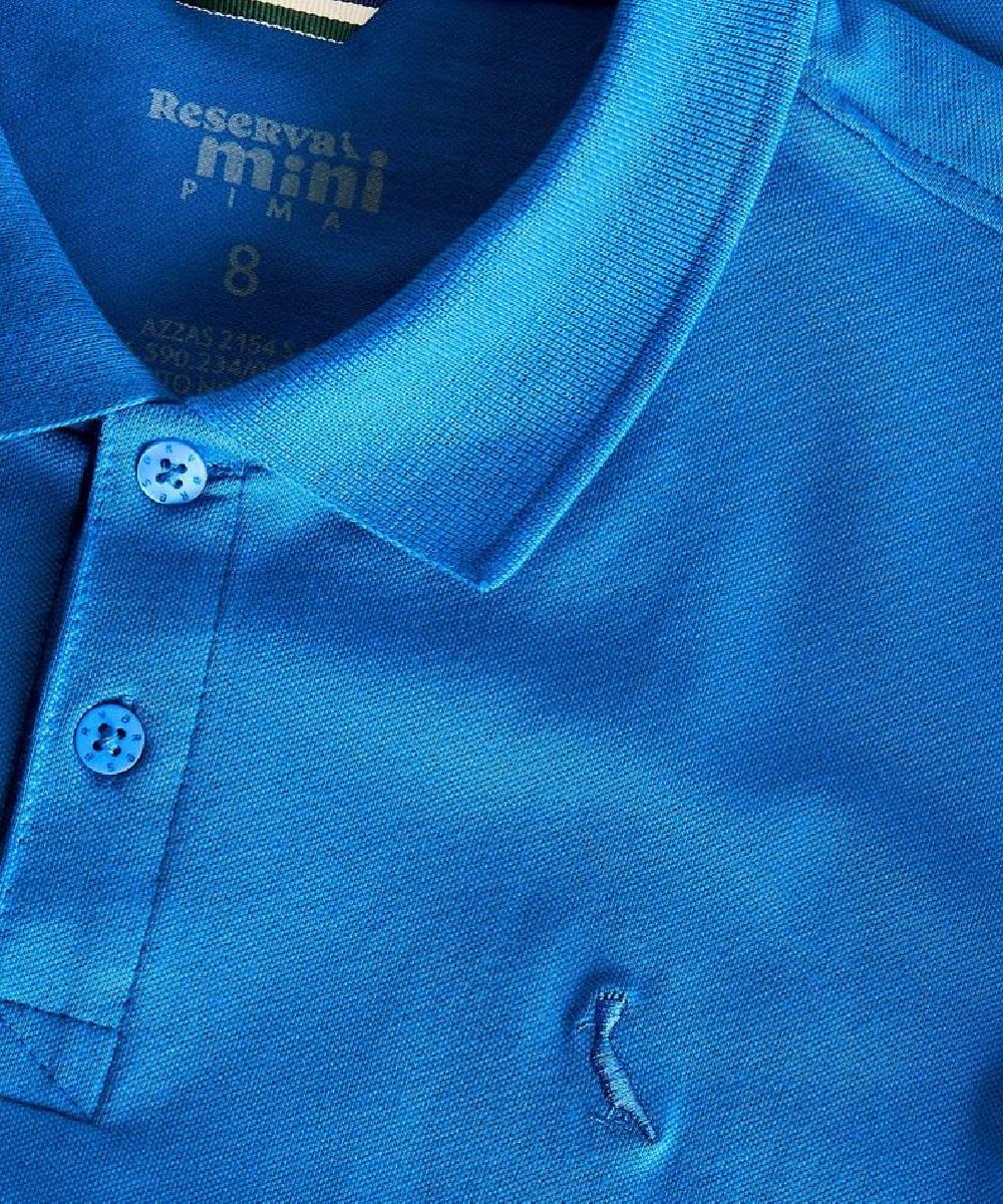 Camisa Polo Piquet Pima Reserva Mini - 2