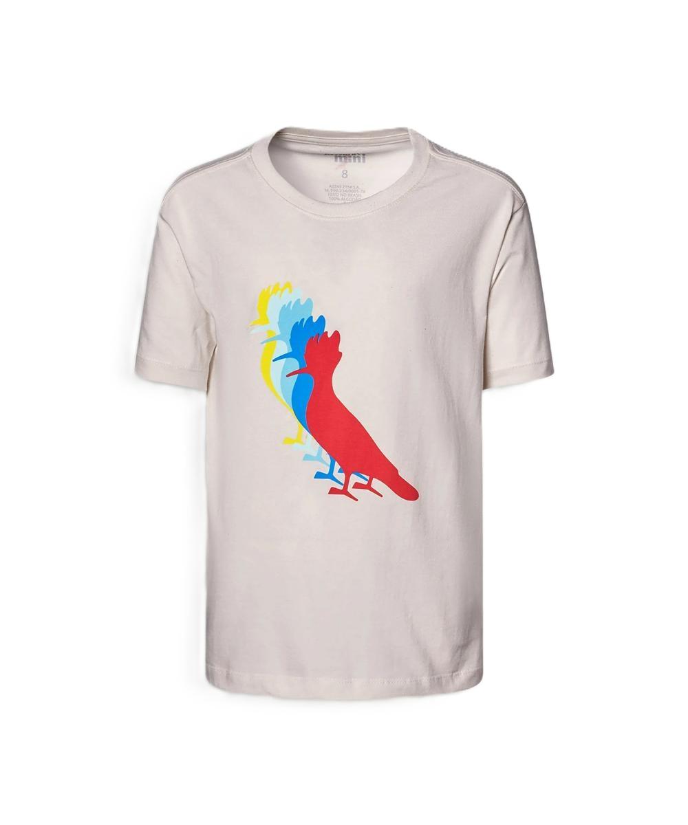 Camiseta Estampada Pica Pau Summer Blend Reserva Mini - 3