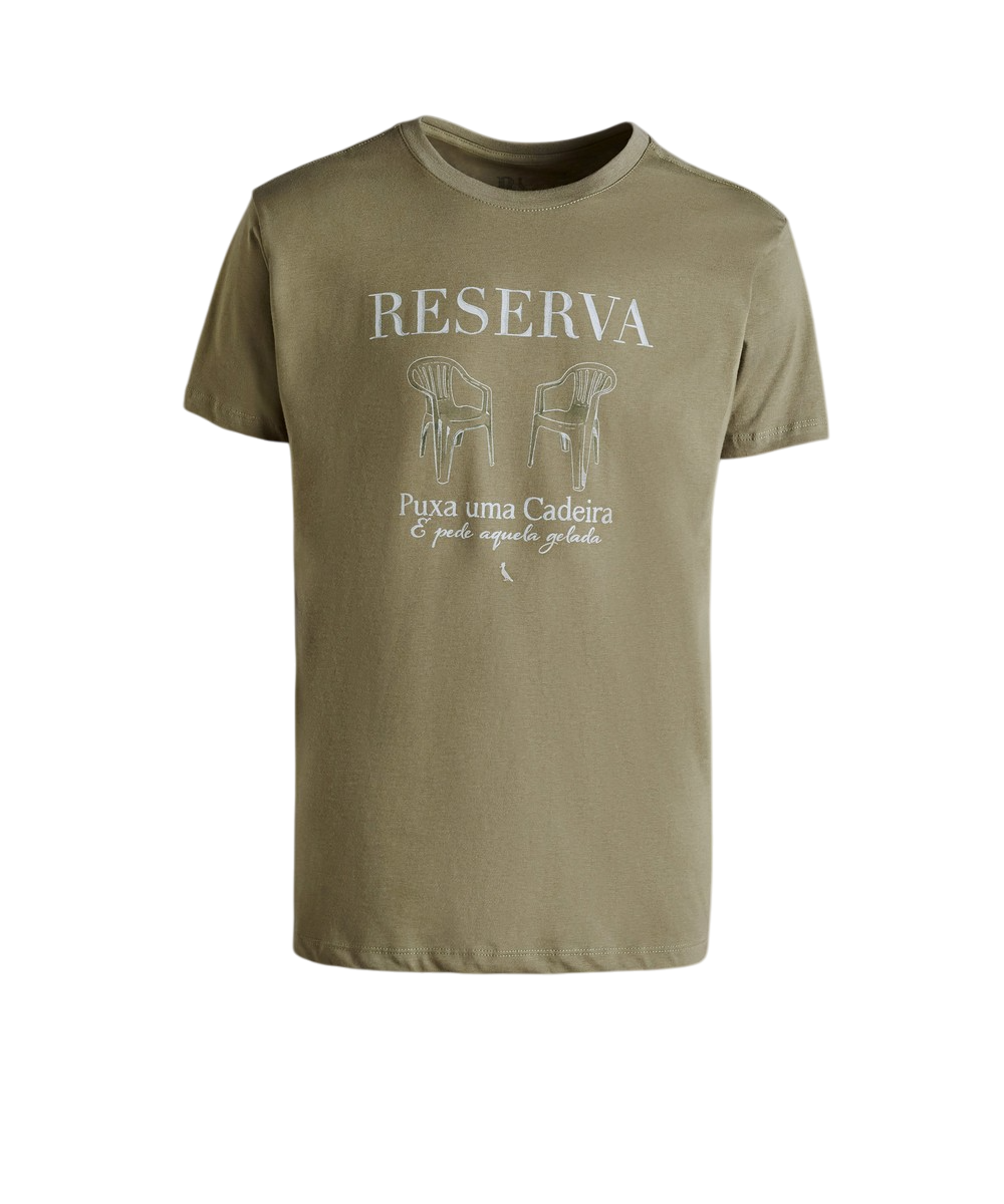 Camiseta Estampada Cadeira Relax Reserva - 5