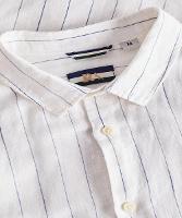 Camisa Linho Listrada Cascais Reserva