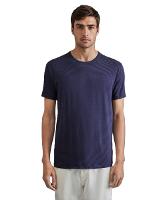 Camiseta Slim Listra Modal Reserva - 1