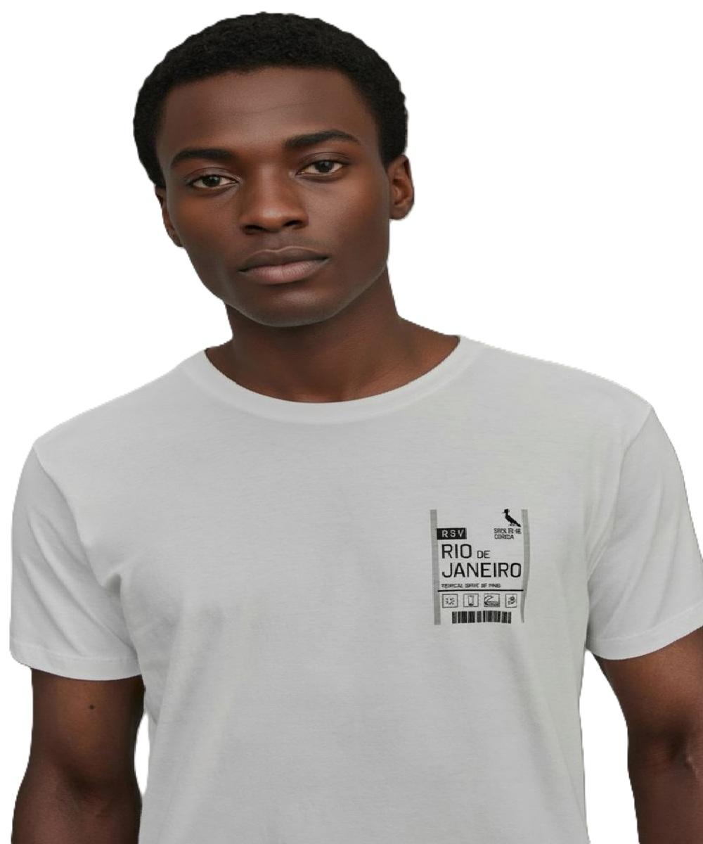 Camiseta Slim Est Born To Be Carioca Rj Reserva - 2