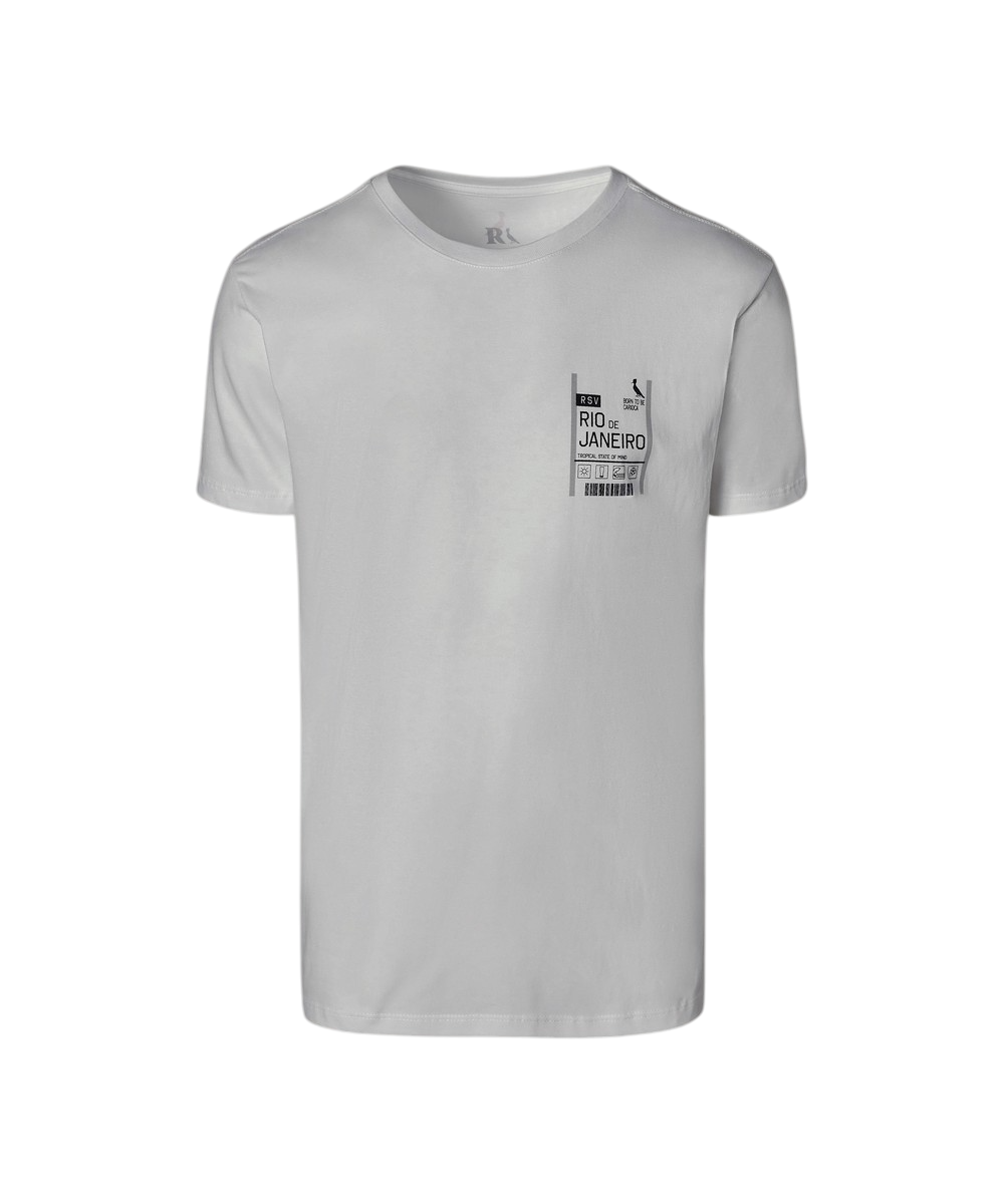 Camiseta Slim Est Born To Be Carioca Rj Reserva - 5